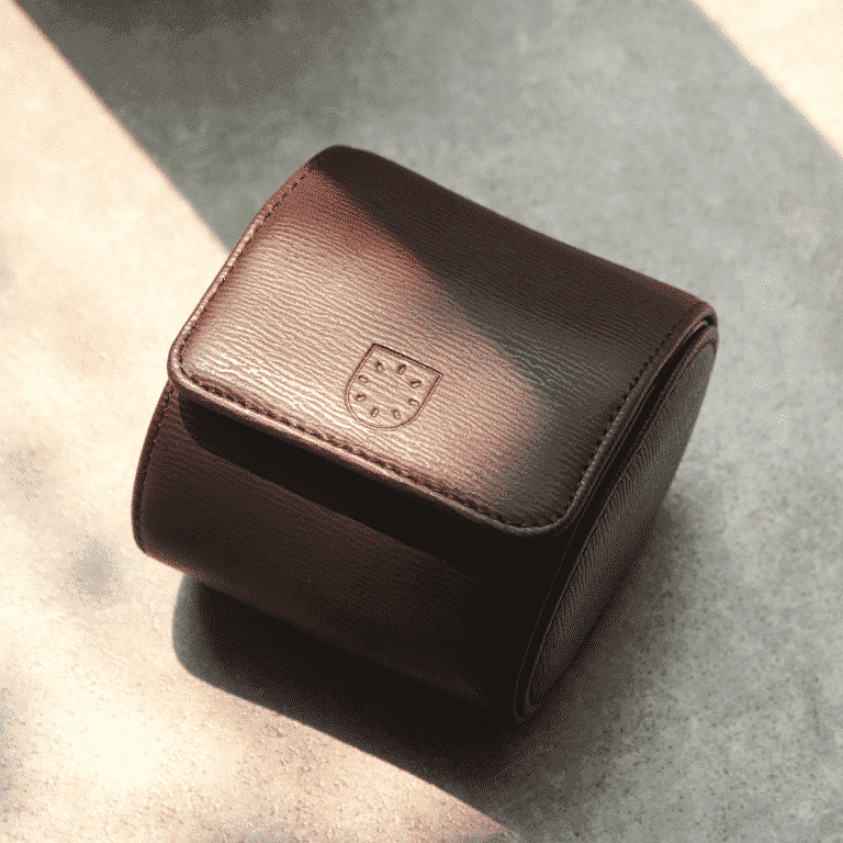 Voyager 1 Dark Brown – Watch Roll / Watch Travel Case