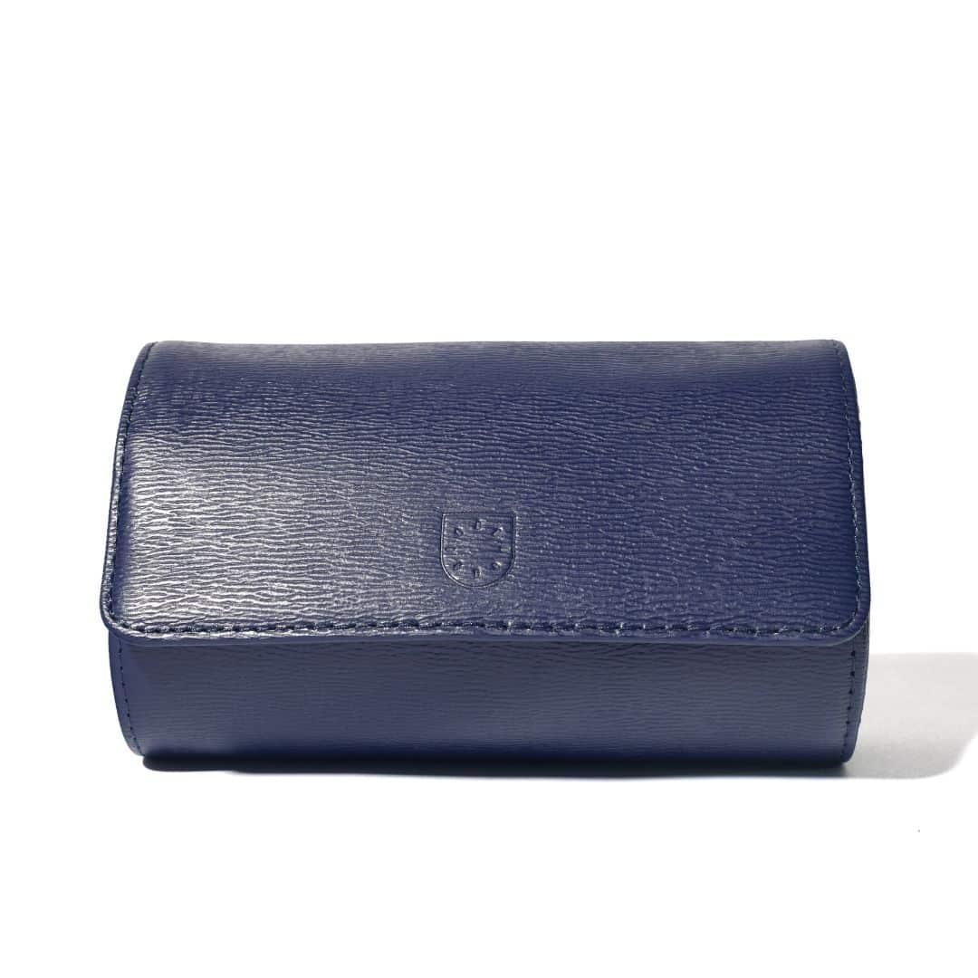 Voyager 2 Capri Blue – Watch Roll / Watch Travel Case