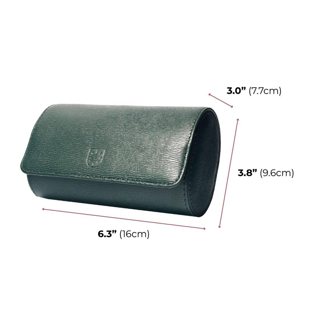 Voyager 2 Geneva Green – Watch Roll / Watch Travel Case