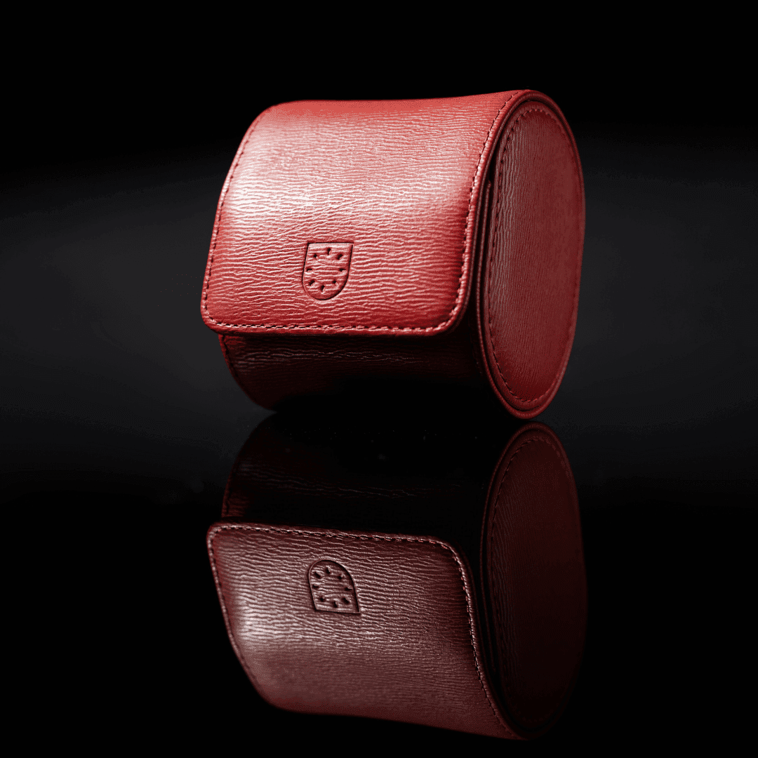Voyager 1 Monaco Red – Watch Roll / Watch Travel Case