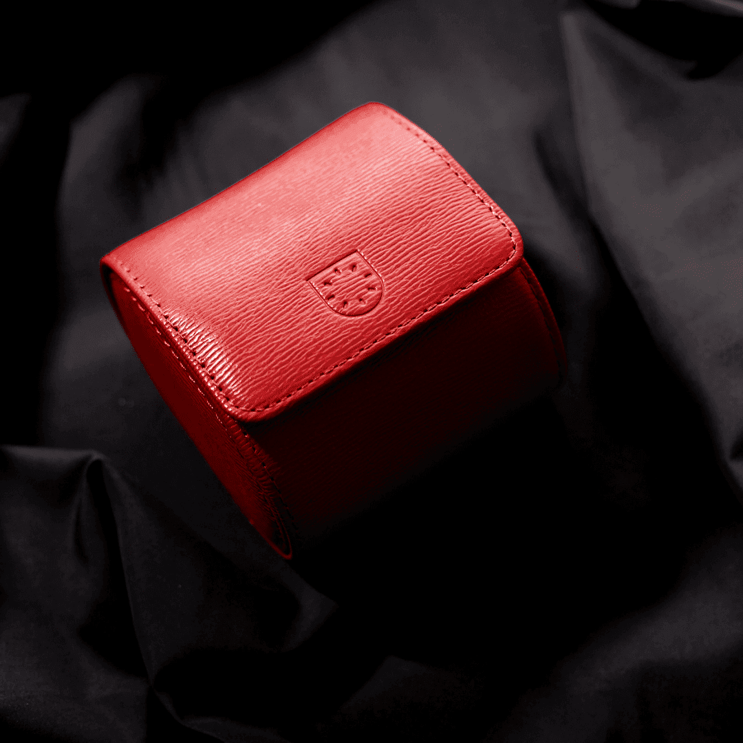 Voyager 1 Monaco Red – Watch Roll / Watch Travel Case