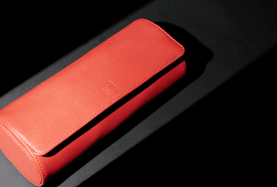 Voyager 3 Monaco Red – Watch Roll / Watch Travel Case