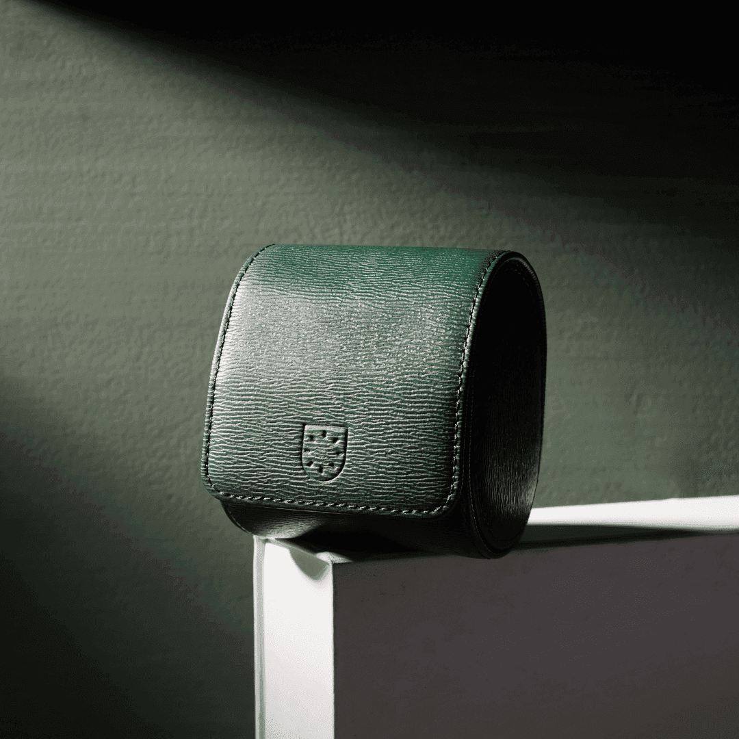 Voyager 1 Geneva Green – Watch Roll / Watch Travel Case