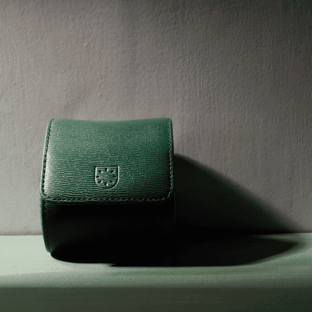 Voyager 1 Geneva Green – Watch Roll / Watch Travel Case