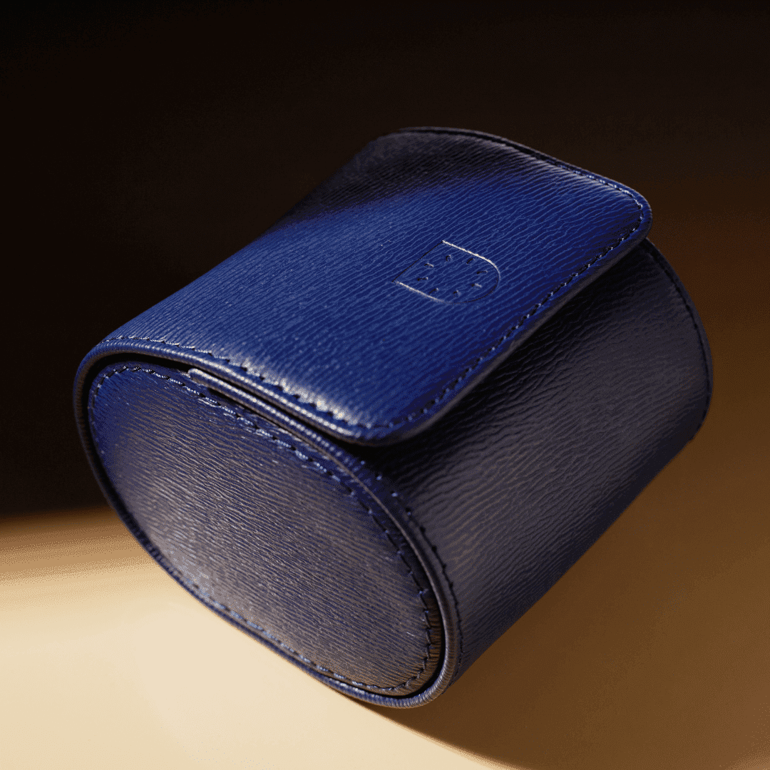Voyager 1 Capri Blue – Watch Roll / Watch Travel Case