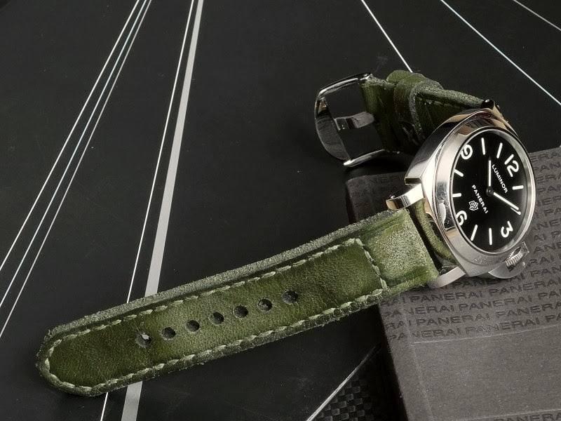 Caitlin 7 Strap for Panerai Luminor Submersible by Gunny Straps