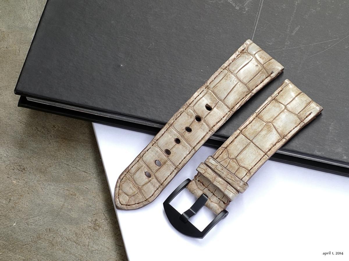 Opaline Croco – Crocodile Watch Strap