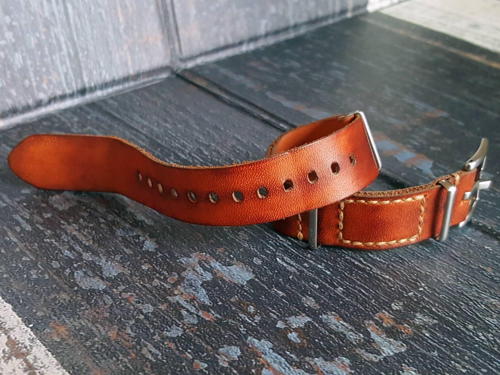 Oranje Single Pass Strap by Gunny Straps