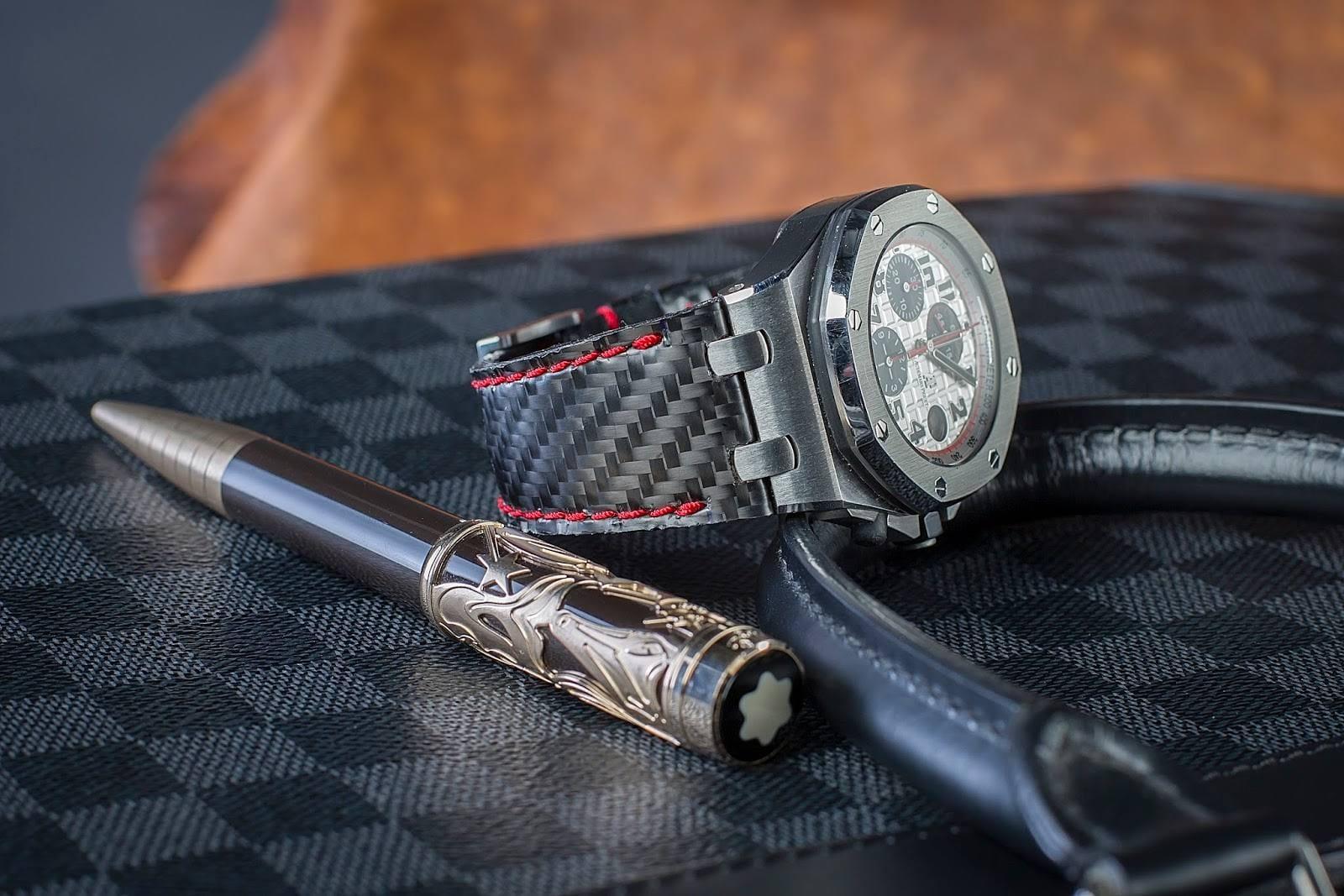 Audemars Piguet Straps - Carbon Fiber by Gunny Straps
