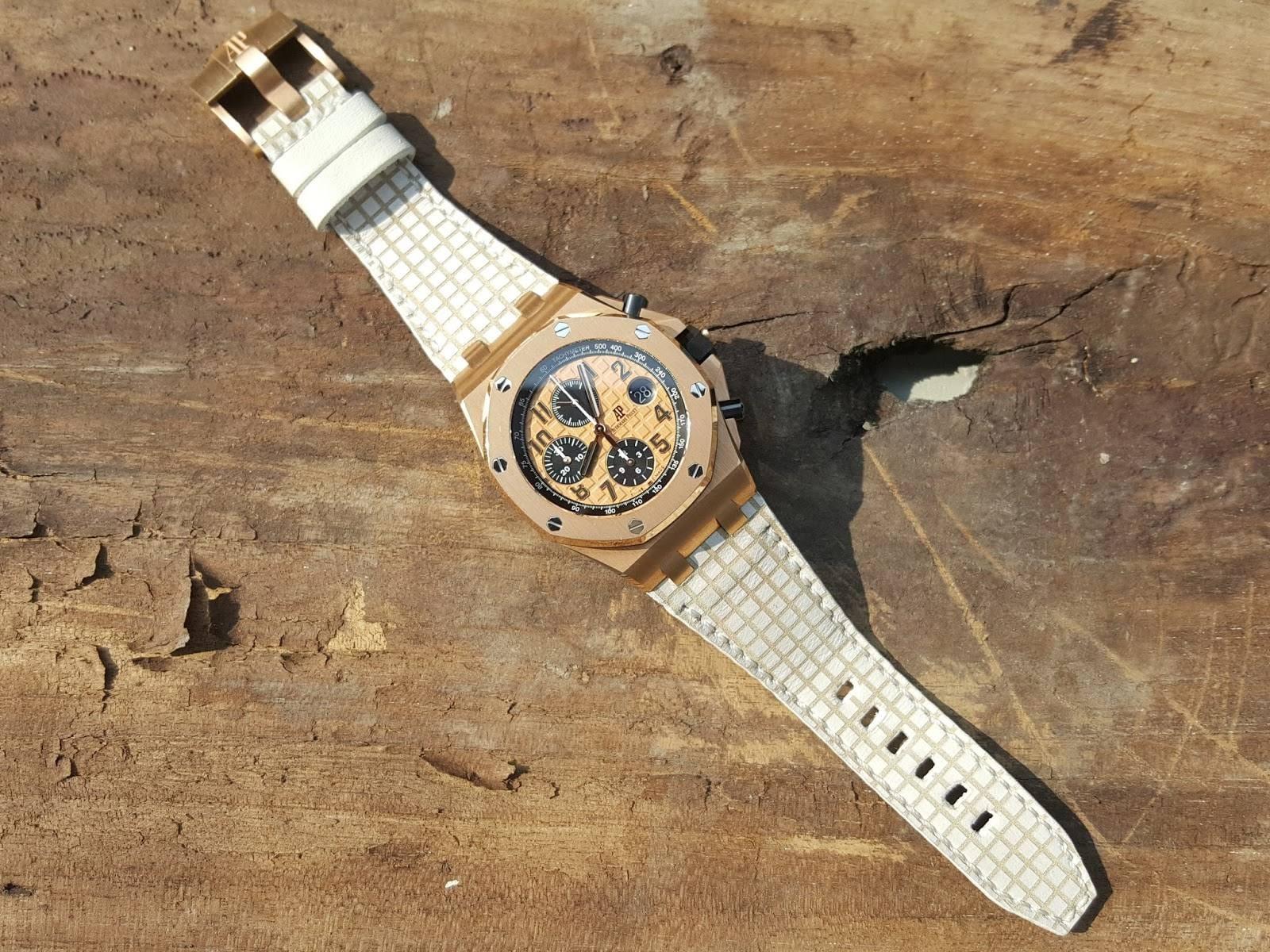 Ready Made – Chessboard White Strap for AP