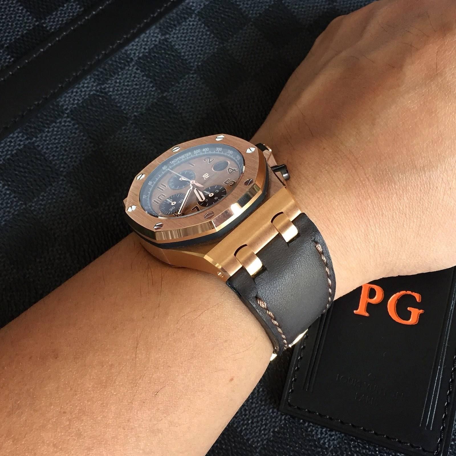 Audemars Piguet Straps - Grey 2014 by Gunny Straps