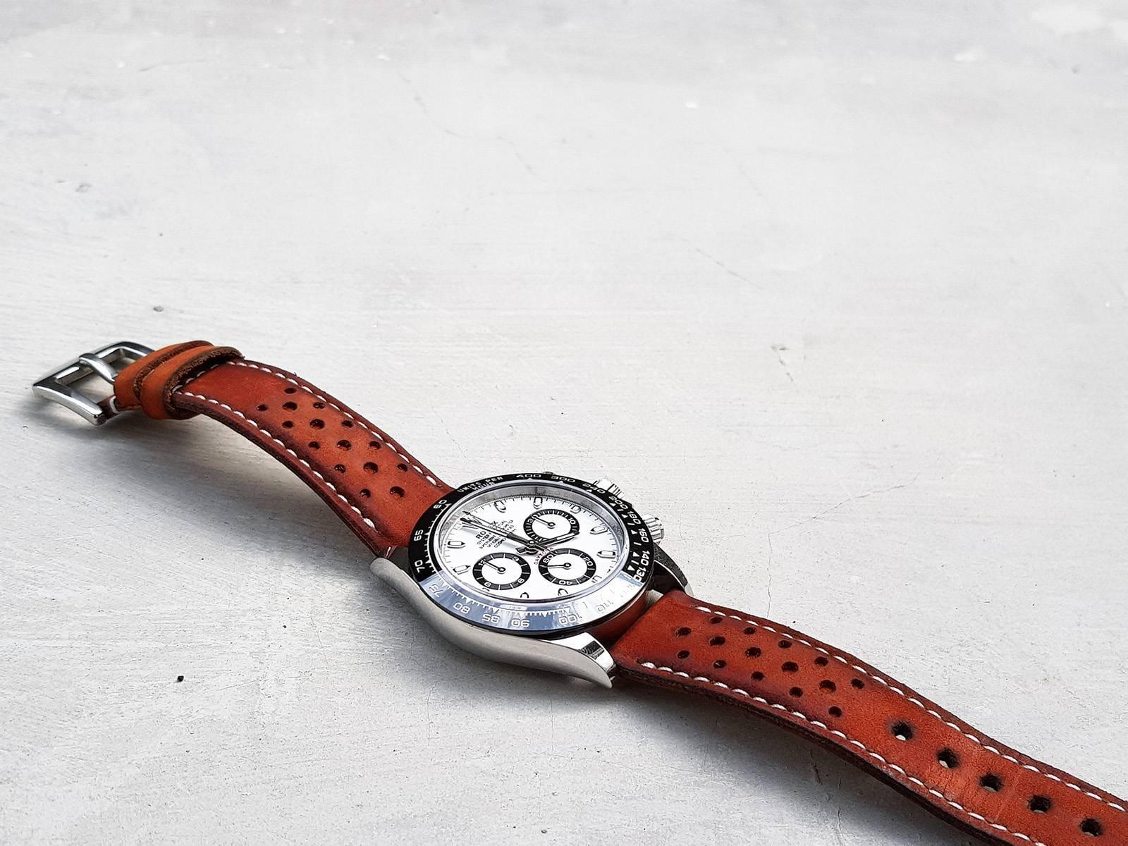 Dakkar strap for Rolex by Gunny Strap