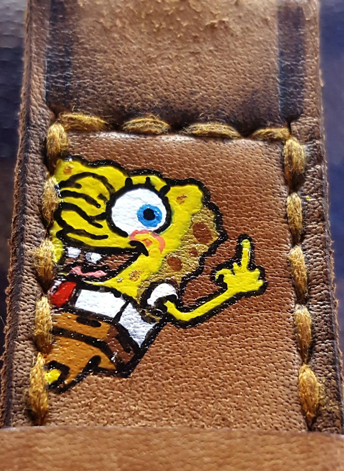 Caitlin 2 Strap With Spongebob for Panerai Luminor by Gunny Straps