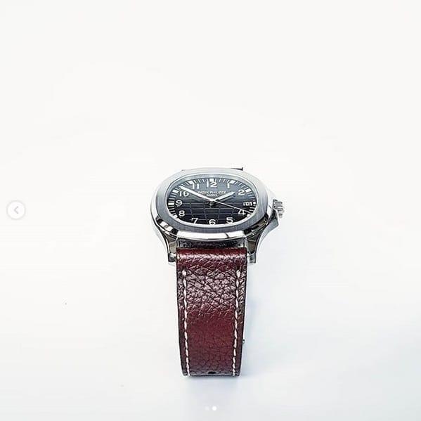 JKW Leather Strap For Patek Philippe Aquanaut 5167A by Gunny Straps