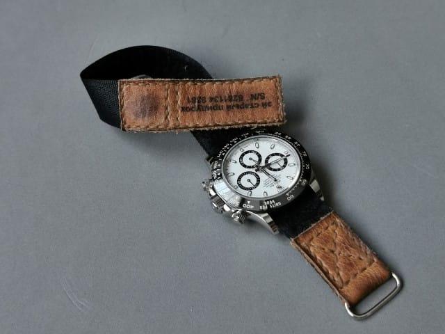 NASA Dawn Single Pass Strap For Rolex Daytona by Gunny Straps