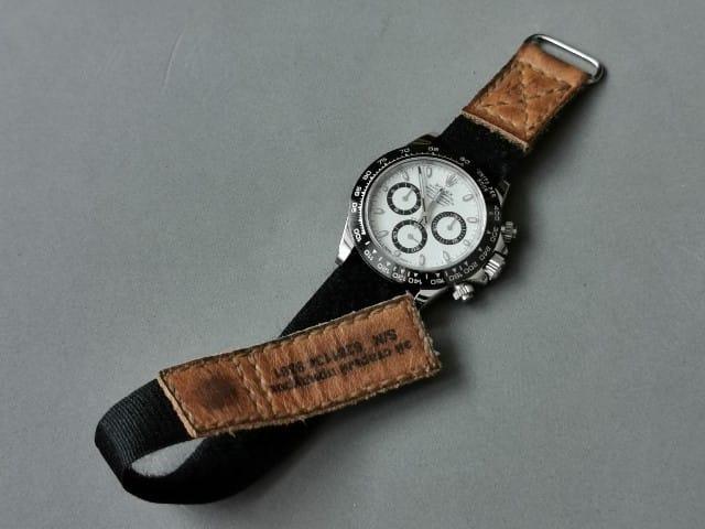 NASA Dawn Single Pass Strap For Rolex Daytona by Gunny Straps
