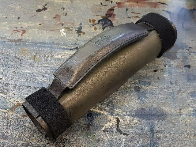 Brompton Leather Handle Dark Grey