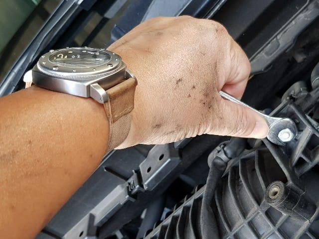 Vintage Beige Kolor – Elastic Watch Strap