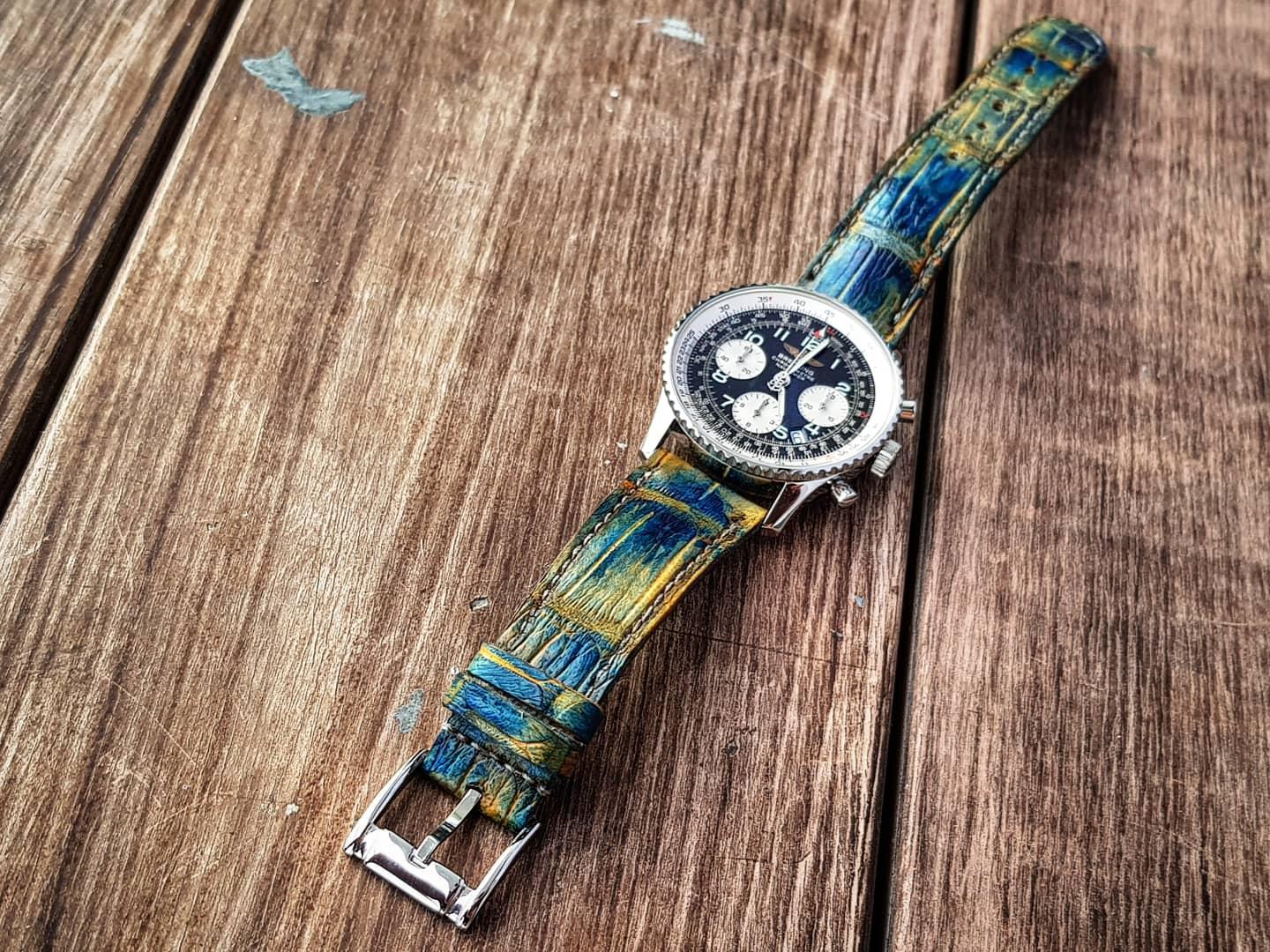 Topaz Croco 2 – Crocodile Watch Strap