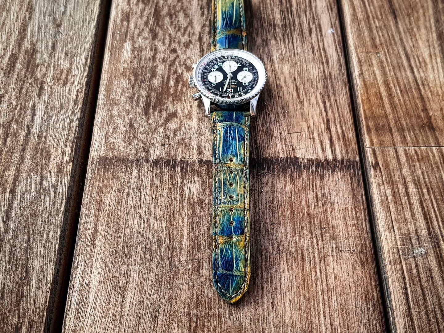 Topaz Croco 2 – Crocodile Watch Strap