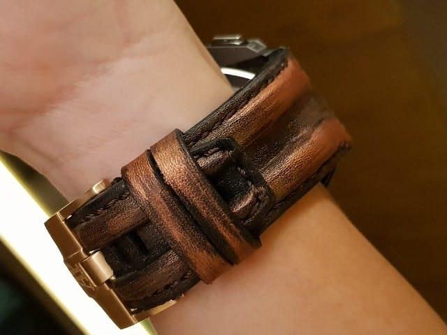 Audemars Piguet Straps - Copper Double Muscular by Gunny Straps
