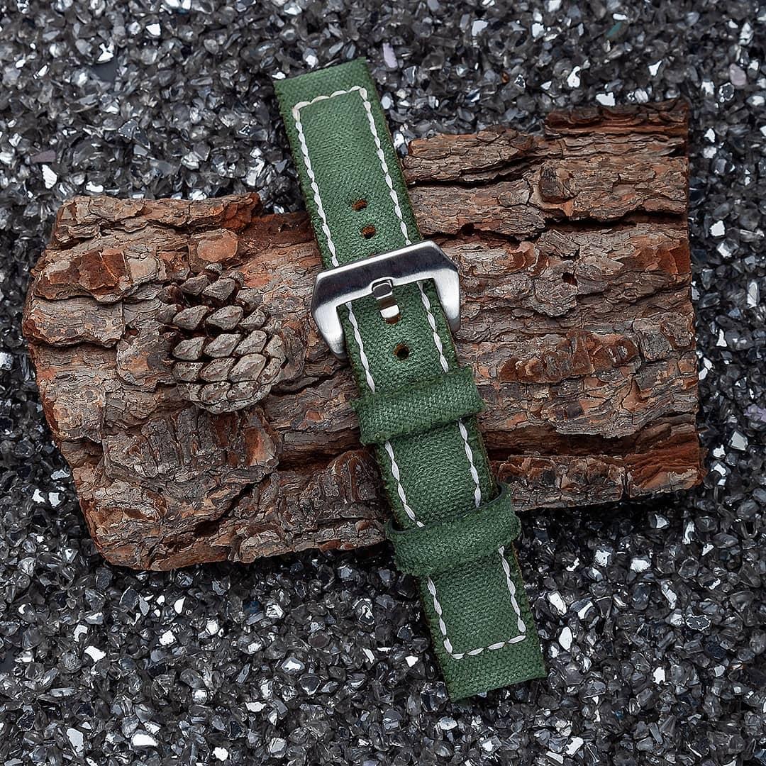 Canvas 1055 Strap for Panerai Submersible by Gunny Straps