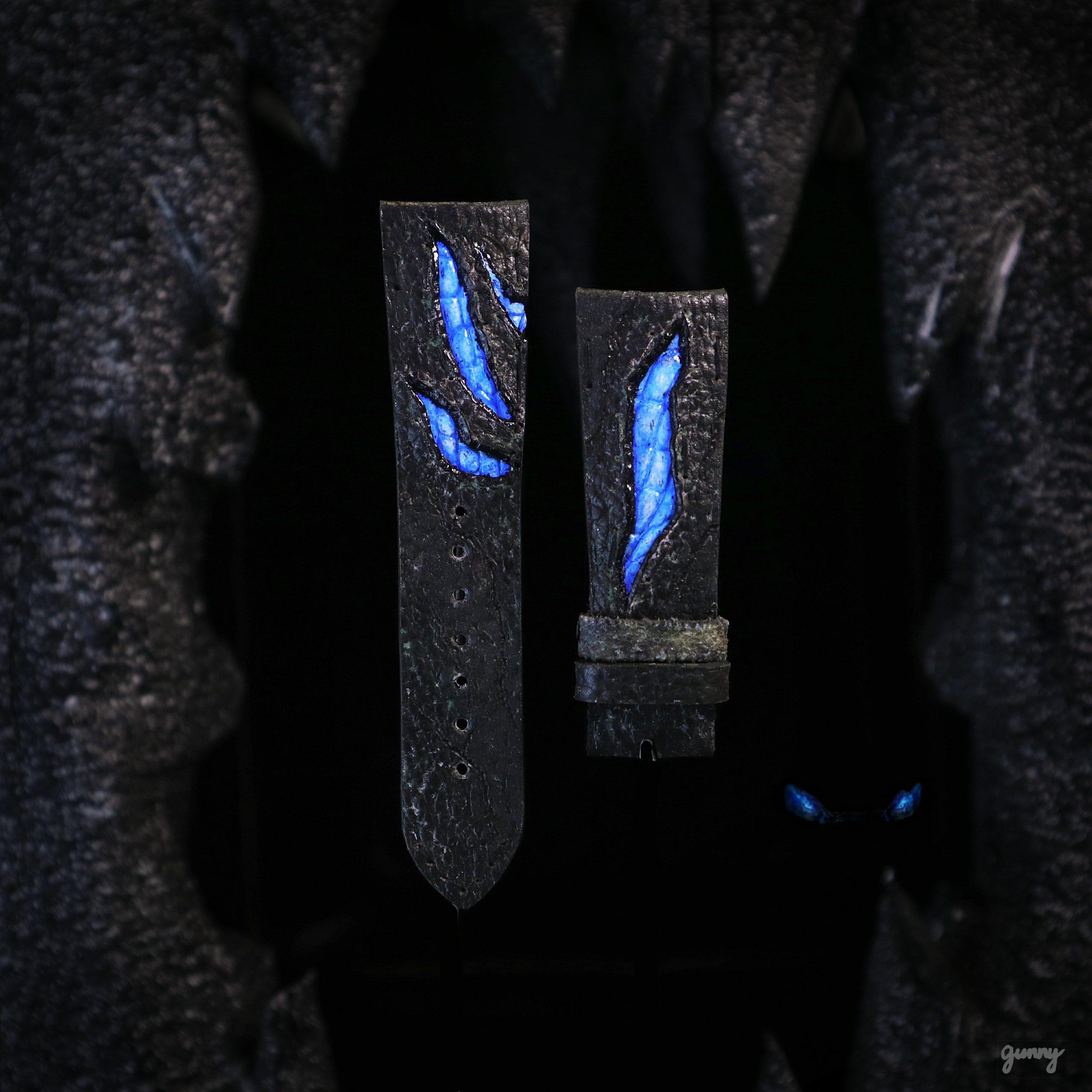 Godzilla Blue Strap by Gunny Straps