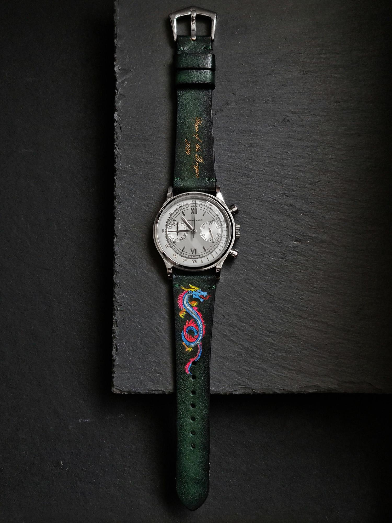 Year of the Dragon – Leather Watch Strap