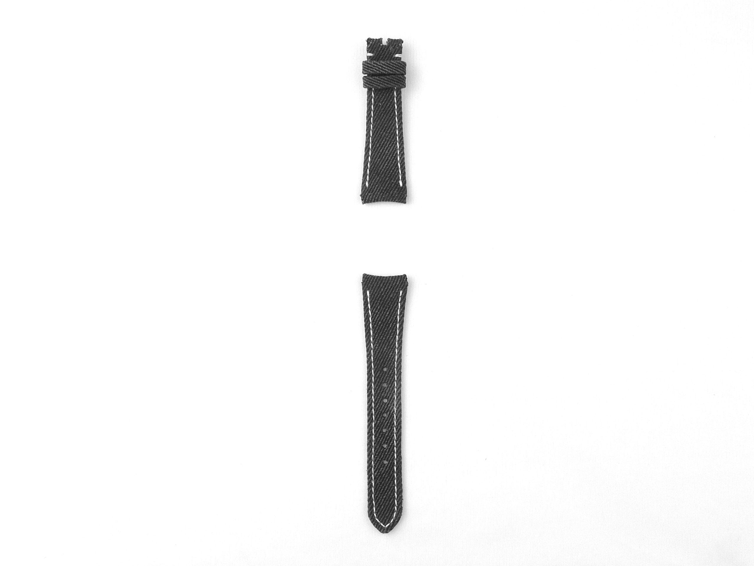 Black Denim Strap by Gunny Straps