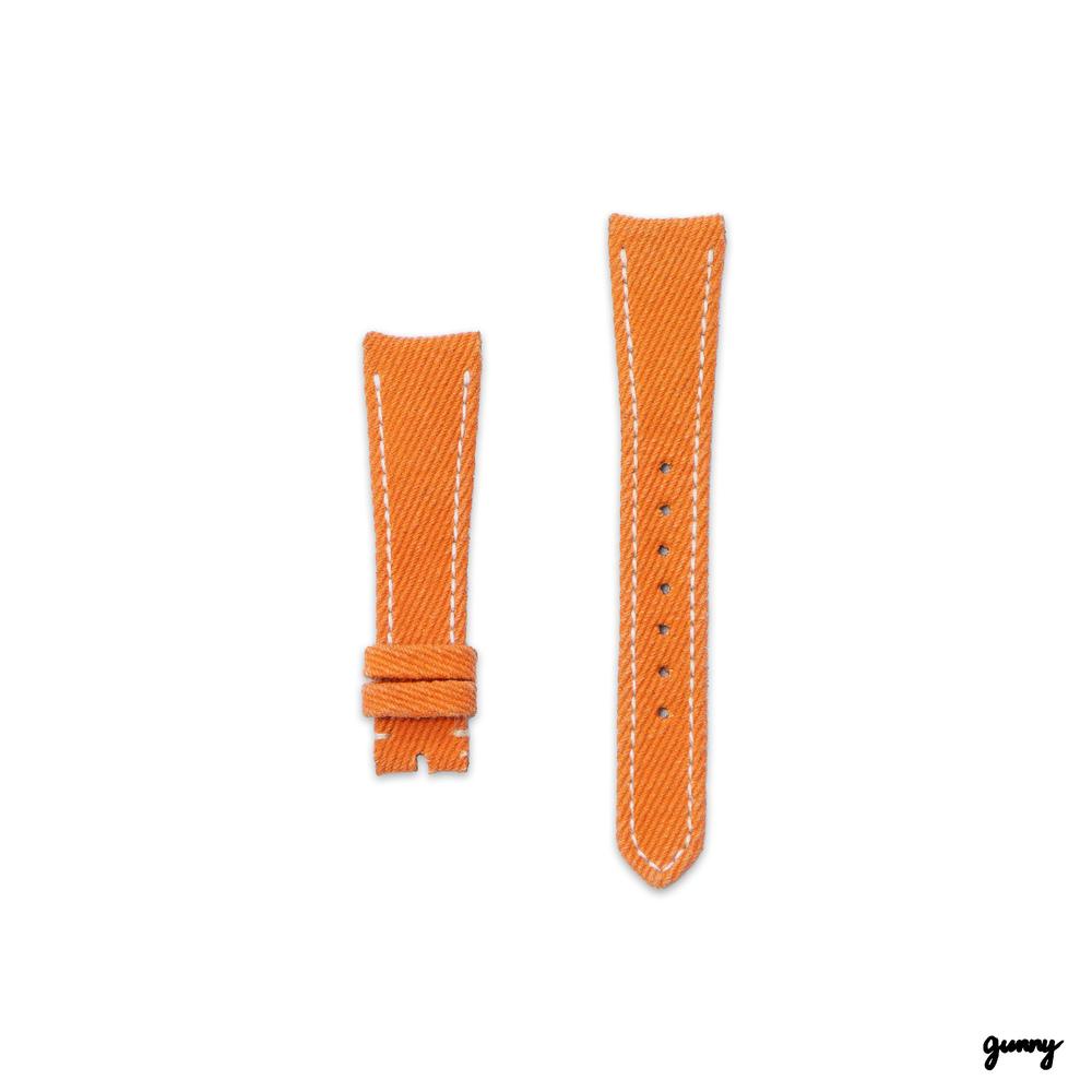 Ready Made – Orange Denim Strap