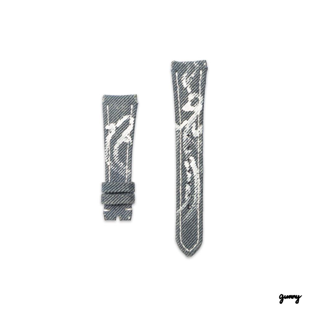 Patek Philippe Denim Strap – Opaline Calli Denim