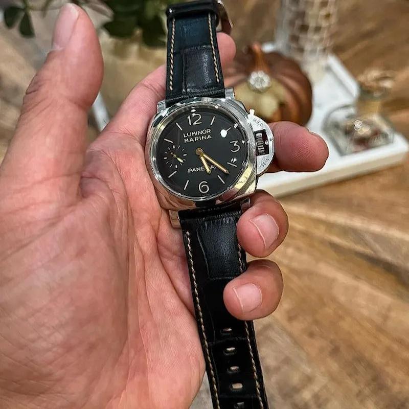 Black Croco – Crocodile Watch Strap