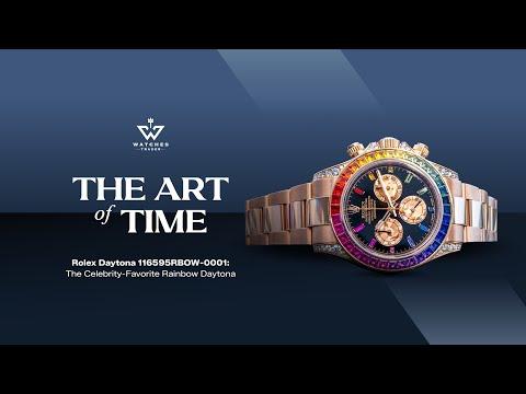 THE ART of TIME Rolex Daytona 116595RBOW-0001:The Celebrity-Favorite Rainbow Daytona