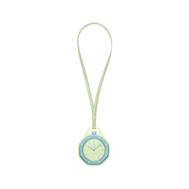Royal Pop Blaue Acht 40mm,  Bio Ceramic,Lime Green Dial
