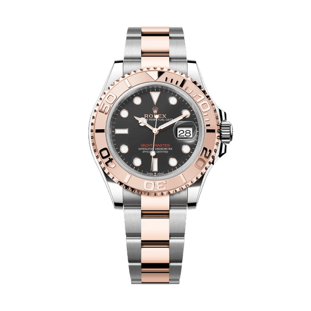Yacht Master 40mm, st/rg, Black dial