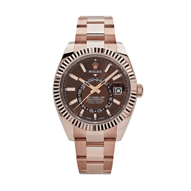 Sky Dweller RG, Choco arabic dial, Oyster Bracelet
