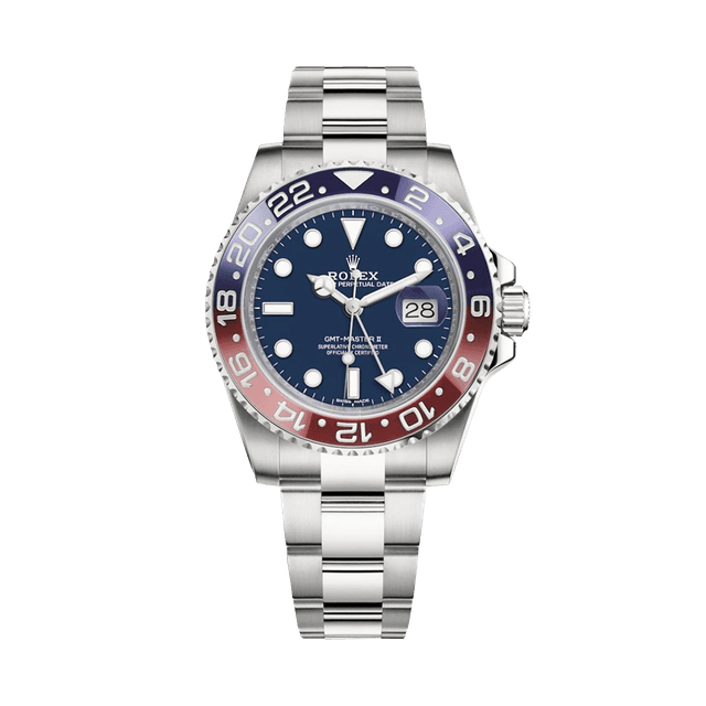 GMT Master II WG, Pepsi Blue dial