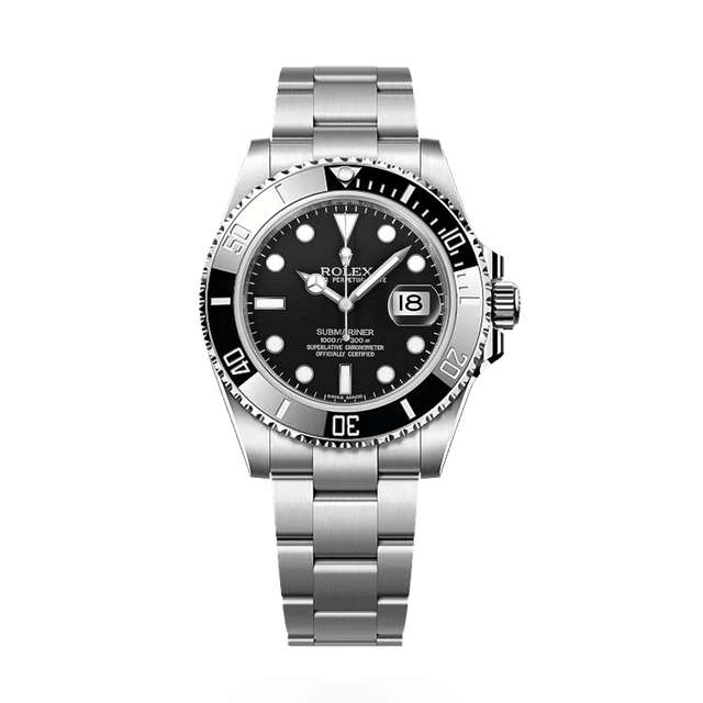 Submariner date Steel Black