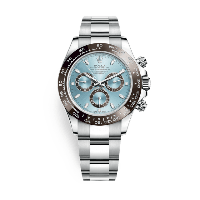Daytona PT, Ice Blue tab dial