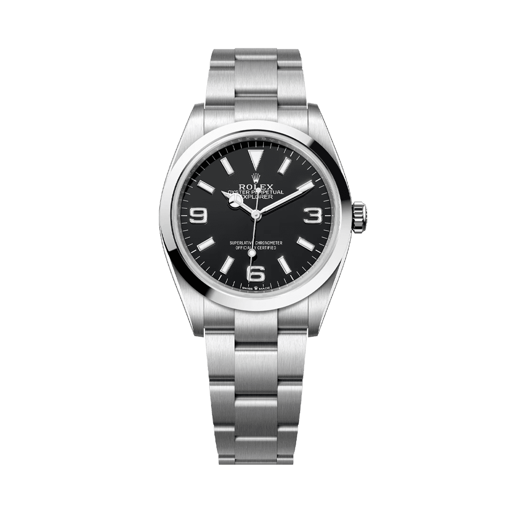 Explorer I 36mm, Black dial
