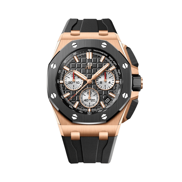Royal Oak Offshore 43mm, RG, Black dial
