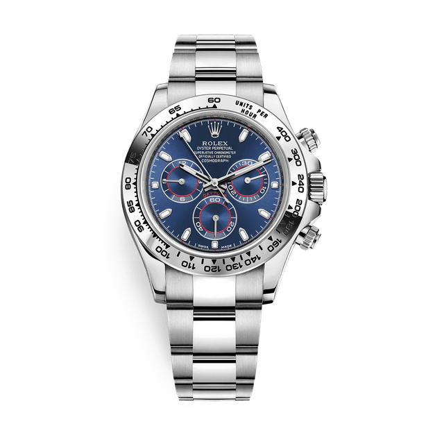 Daytona WG, Blue dial, Bracelet