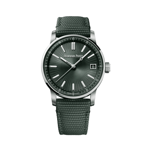 Code 11.59 41mm, Steel, Green dial, Green Rubber