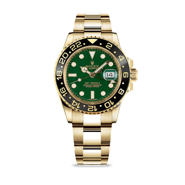 GMT Master II YG, Green Dial