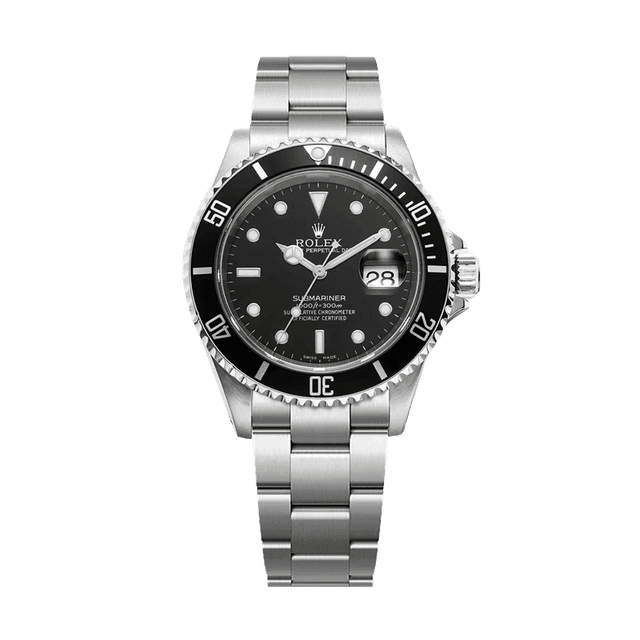 Submariner date Steel Black