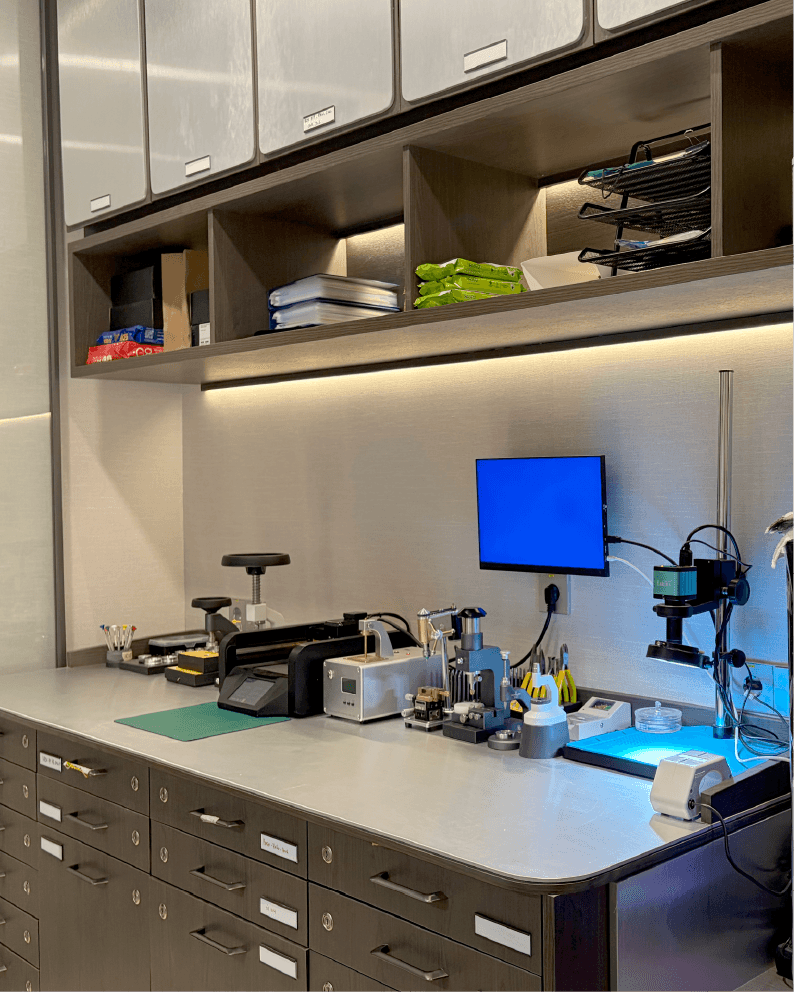 Watchmaking inspection tool