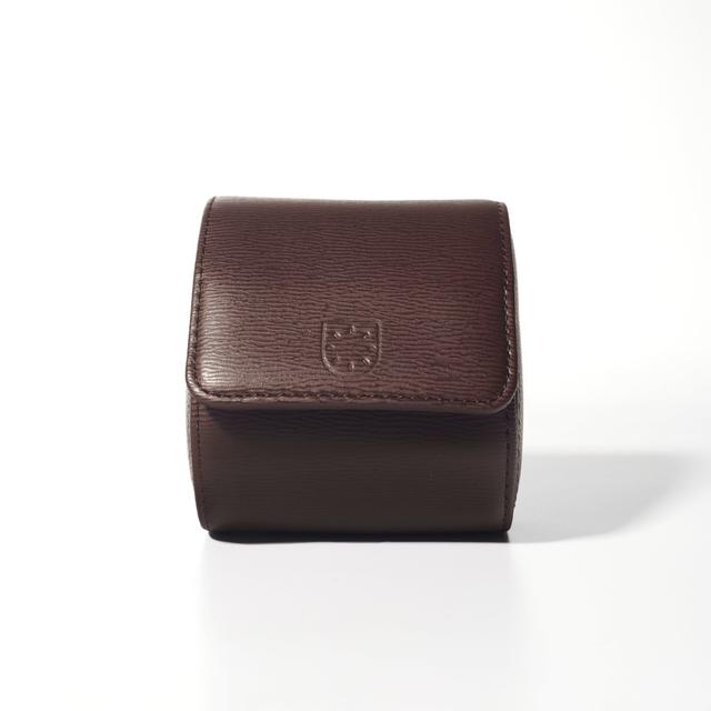 Voyager 1 Dark Brown – Watch Roll / Watch Travel Case