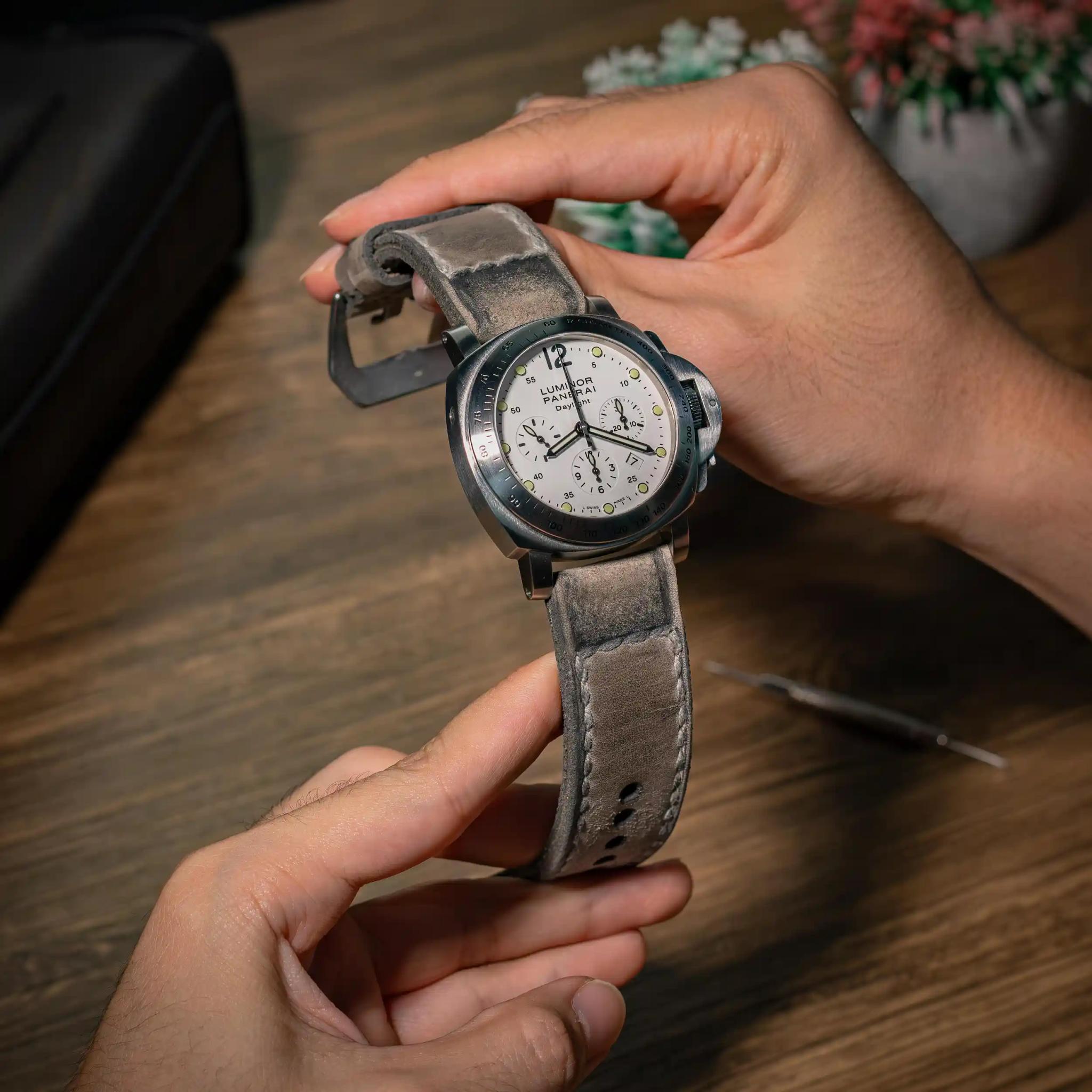 Caitlin 5 – Leather Watch Strap