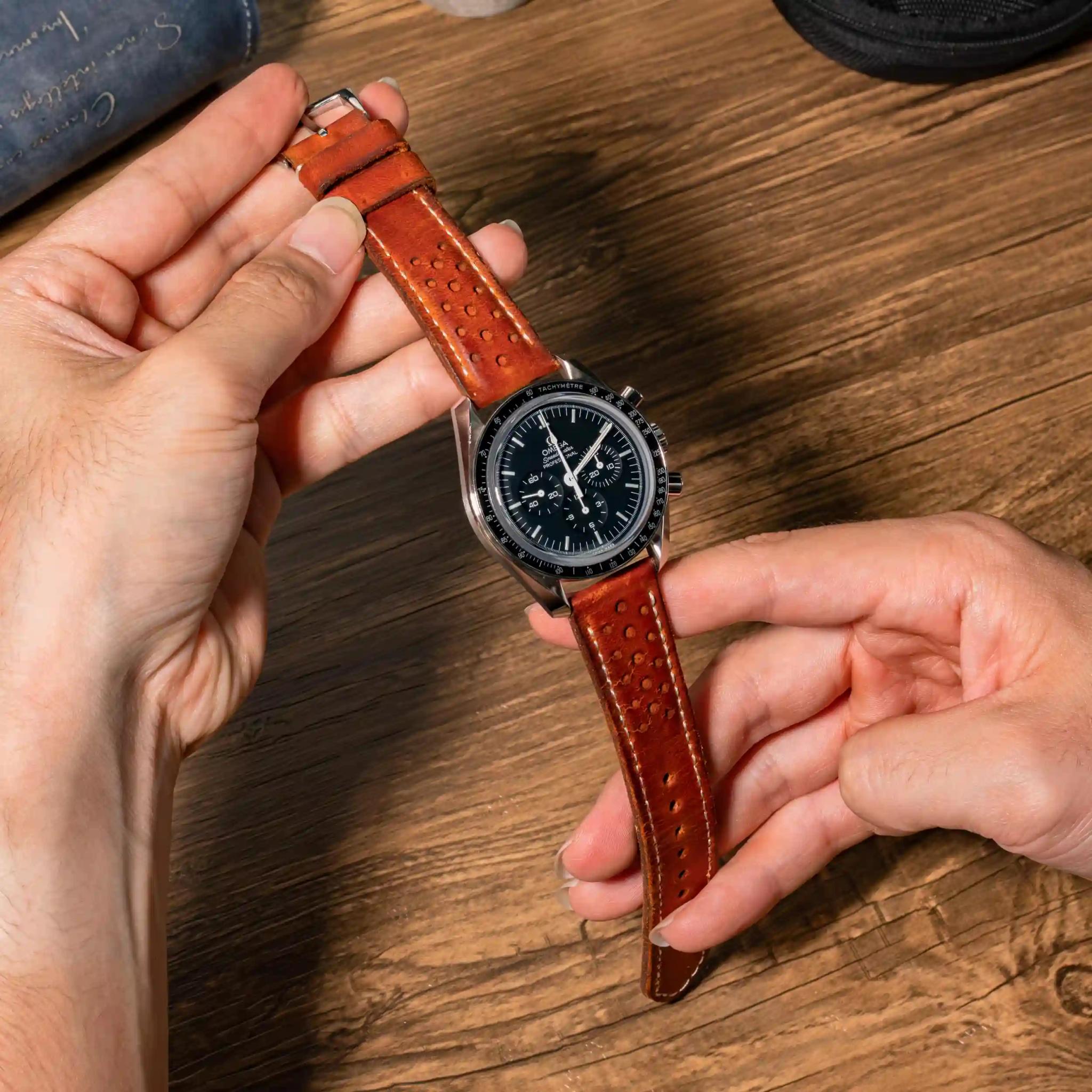 Dakkar Serie – Leather Watch Strap