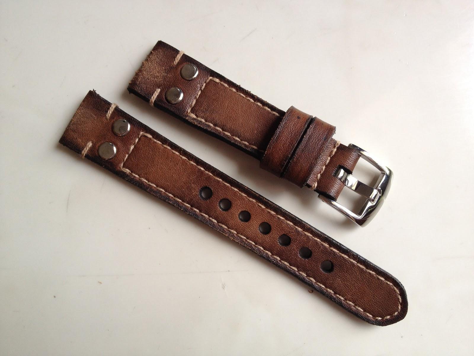 Pilot Series – Leather Watch Strap